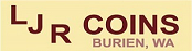 Logo of LJR Coins Burien